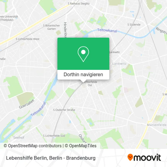 Lebenshilfe Berlin Karte