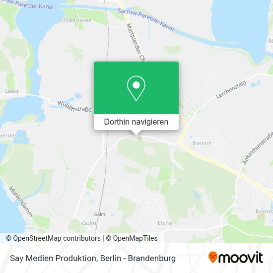 Say Medien Produktion Karte