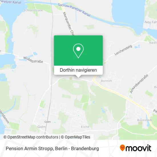 Pension Armin Stropp Karte