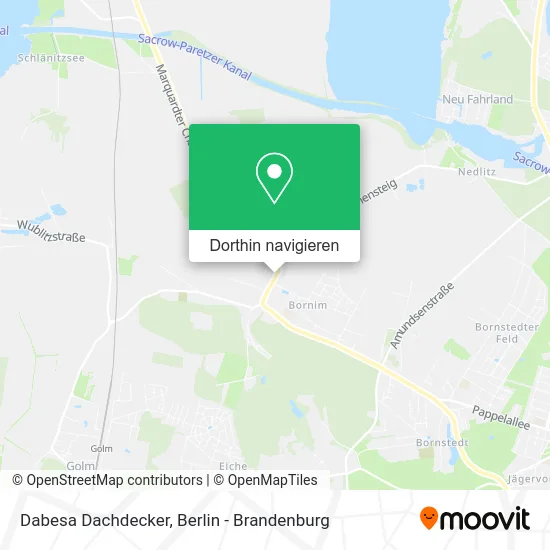 Dabesa Dachdecker Karte