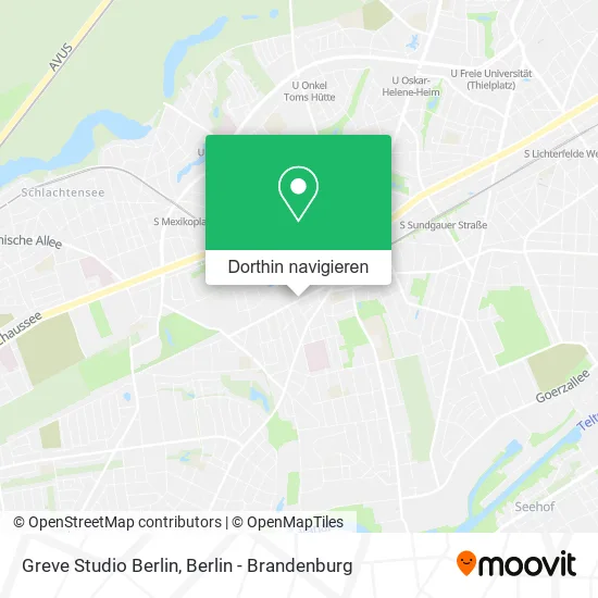 Greve Studio Berlin Karte