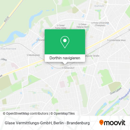 Glase Vermittlungs-GmbH Karte