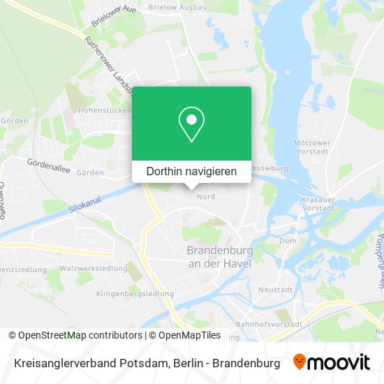 Kreisanglerverband Potsdam Karte