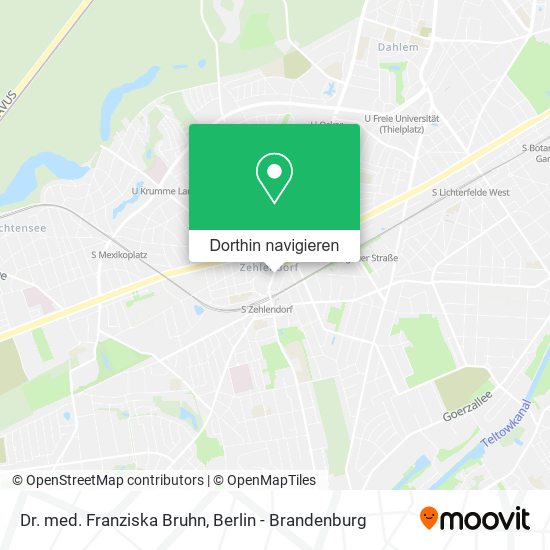 Dr. med. Franziska Bruhn Karte