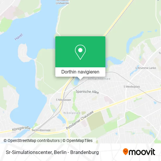 Sr-Simulationscenter Karte
