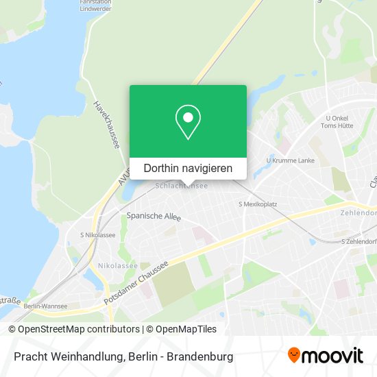 Pracht Weinhandlung Karte