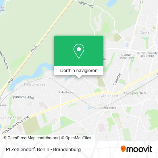 Pl Zehlendorf Karte