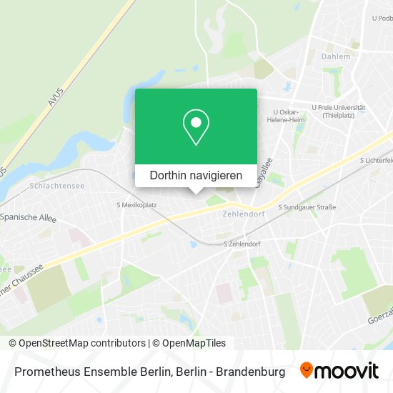 Prometheus Ensemble Berlin Karte