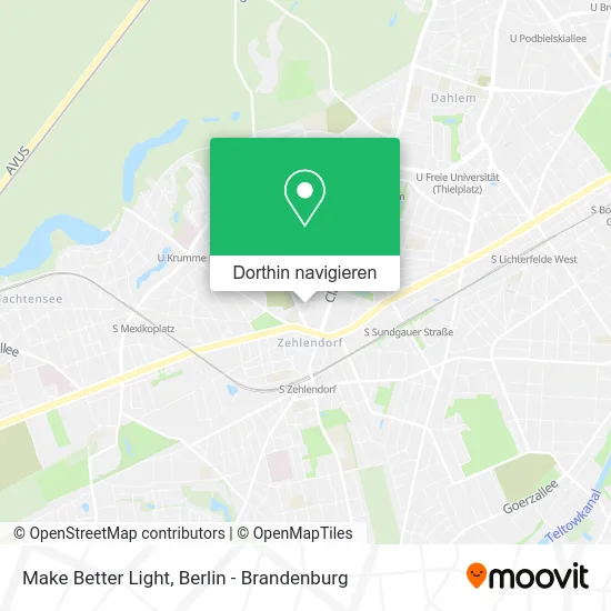 Make Better Light Karte