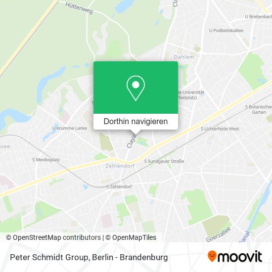 Peter Schmidt Group Karte
