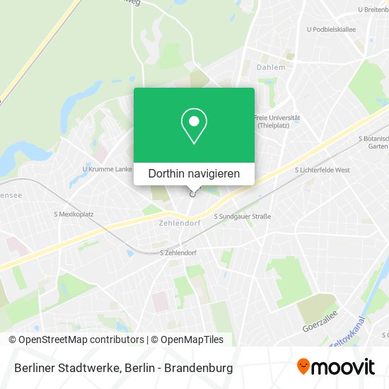 Berliner Stadtwerke Karte