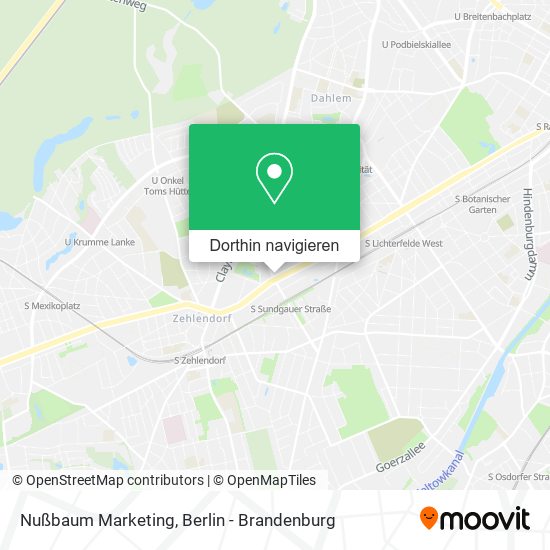 Nußbaum Marketing Karte