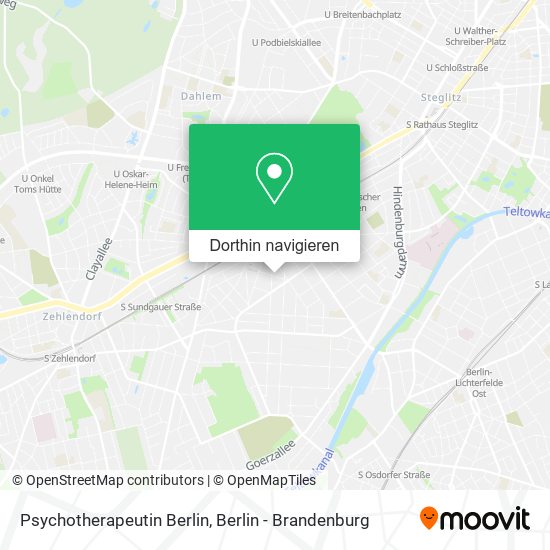 Psychotherapeutin Berlin Karte