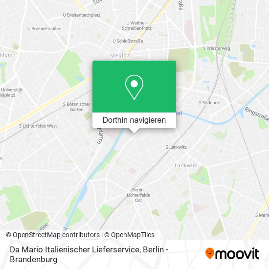 Da Mario Italienischer Lieferservice Karte