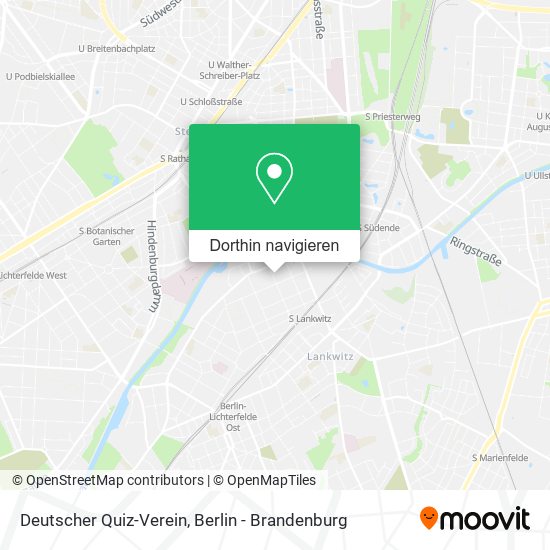 Deutscher Quiz-Verein Karte