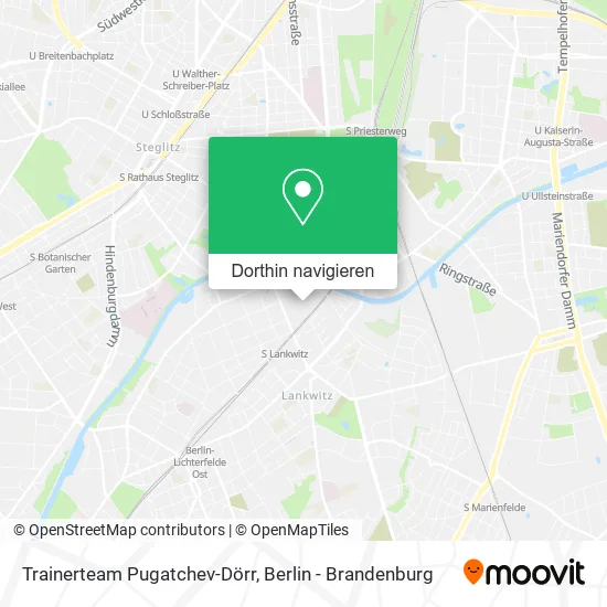 Trainerteam Pugatchev-Dörr Karte