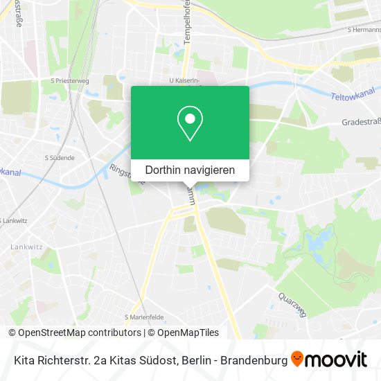 Kita Richterstr. 2a Kitas Südost Karte