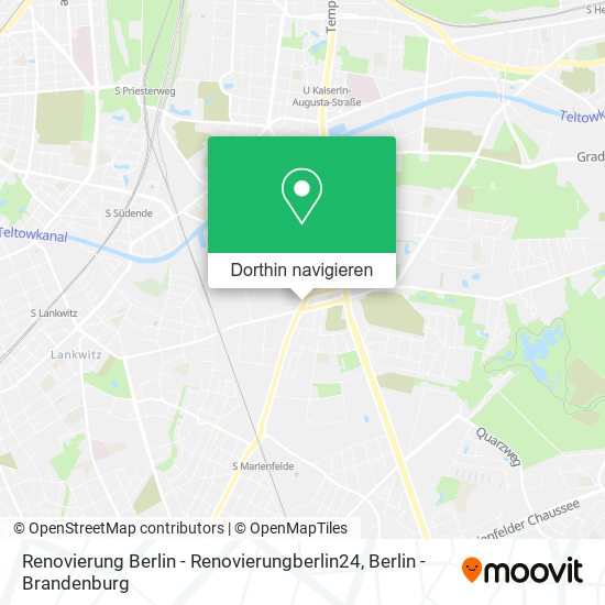 Renovierung Berlin - Renovierungberlin24 Karte