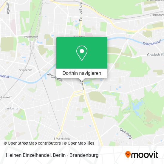 Heinen Einzelhandel Karte