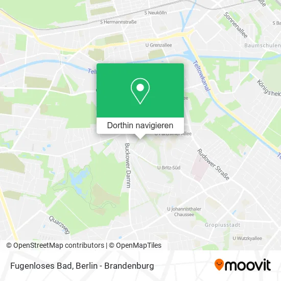 Fugenloses Bad Karte