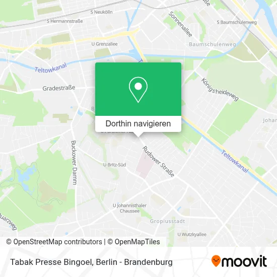 Tabak Presse Bingoel Karte