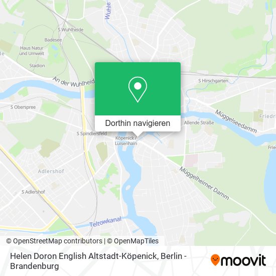 Helen Doron English Altstadt-Köpenick Karte