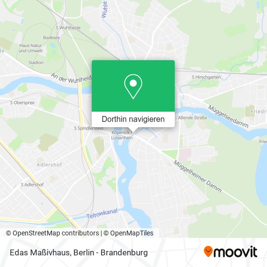 Edas Maßivhaus Karte