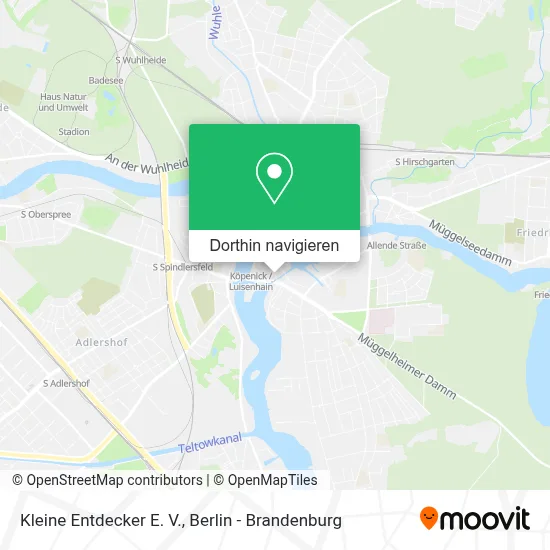 Kleine Entdecker E. V. Karte