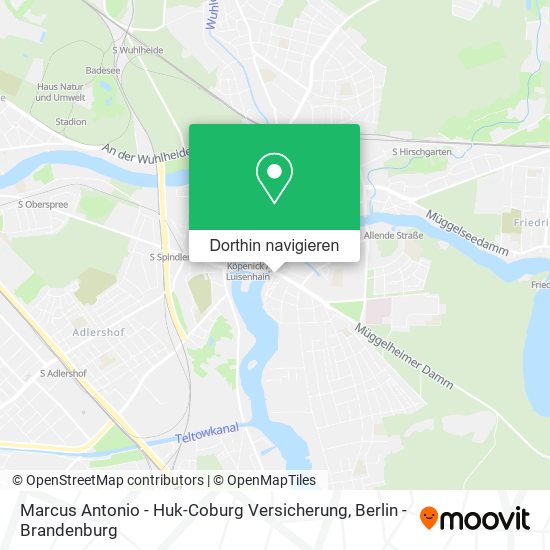 Marcus Antonio - Huk-Coburg Versicherung Karte