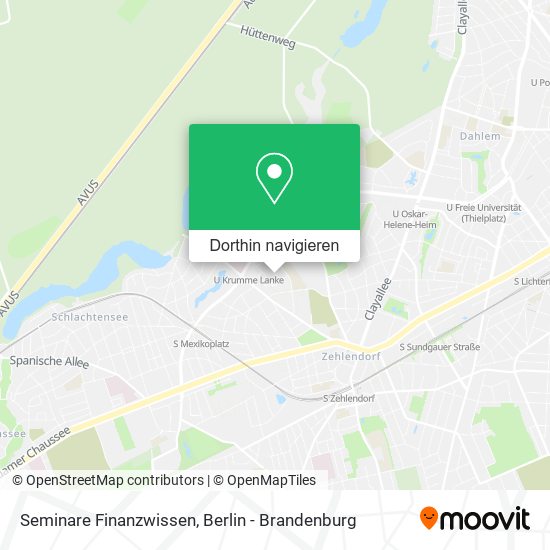 Seminare Finanzwissen Karte