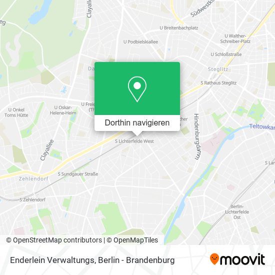 Enderlein Verwaltungs Karte