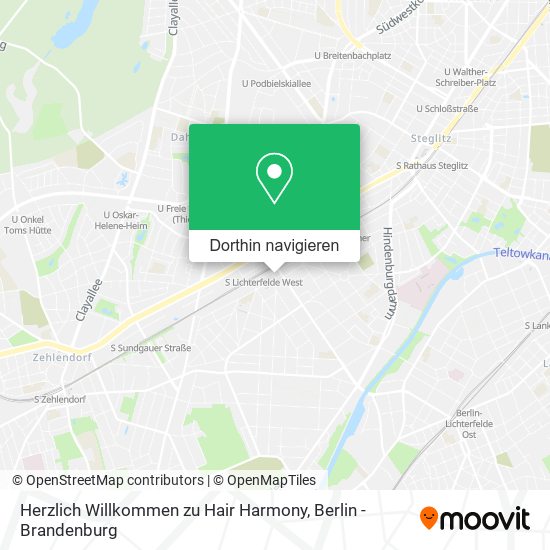 Herzlich Willkommen zu Hair Harmony Karte
