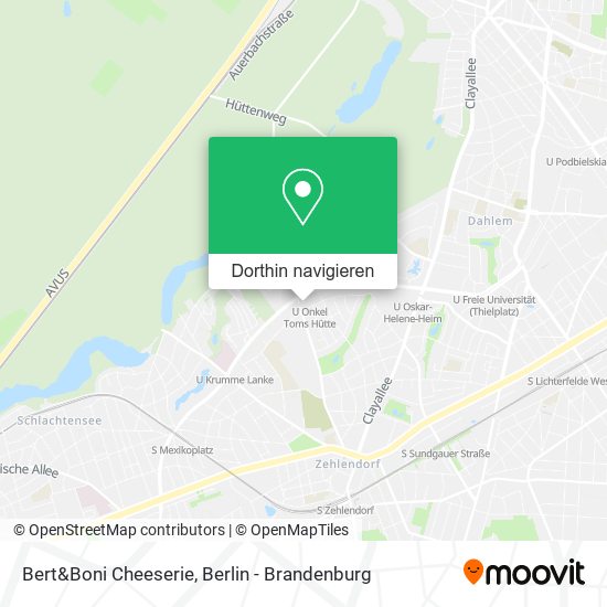 Bert&Boni Cheeserie Karte