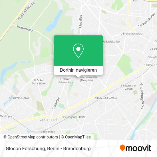 Glocon Forschung Karte