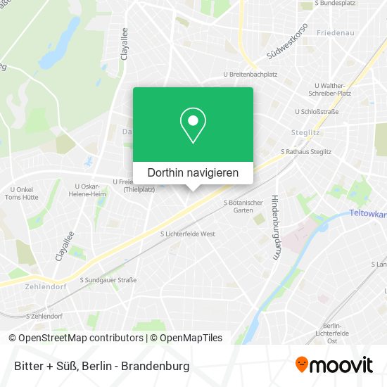 Bitter + Süß Karte