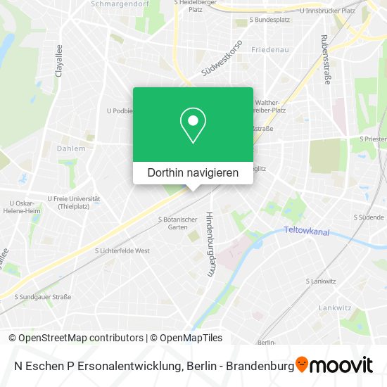N Eschen P Ersonalentwicklung Karte