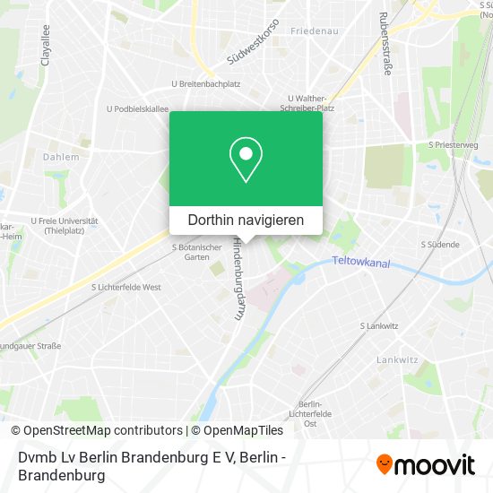 Dvmb Lv Berlin Brandenburg E V Karte