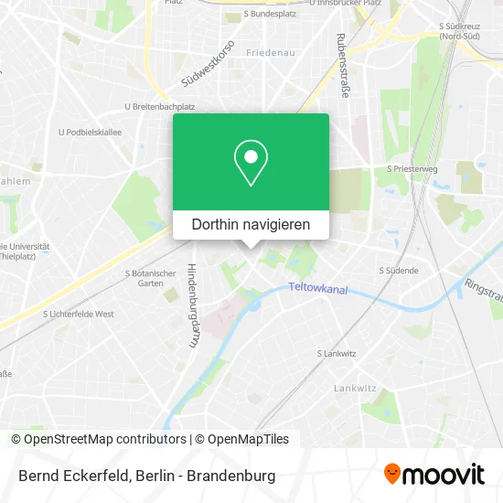 Bernd Eckerfeld Karte