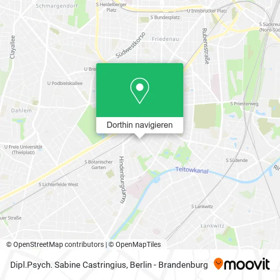 Dipl.Psych. Sabine Castringius Karte