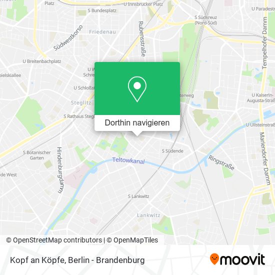 Kopf an Köpfe Karte