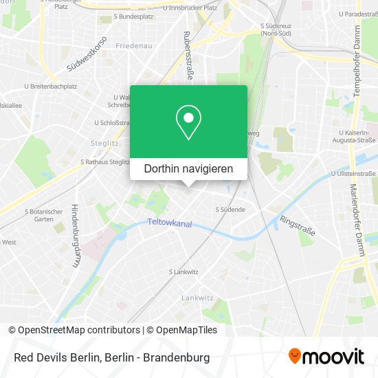 Red Devils Berlin Karte