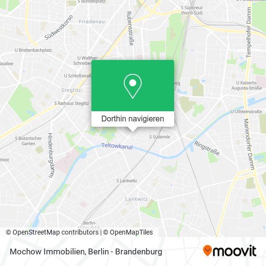 Mochow Immobilien Karte