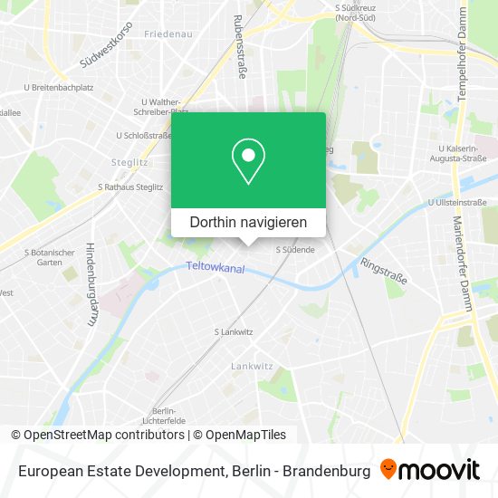 European Estate Development Karte