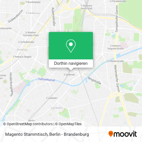 Magento Stammtisch Karte