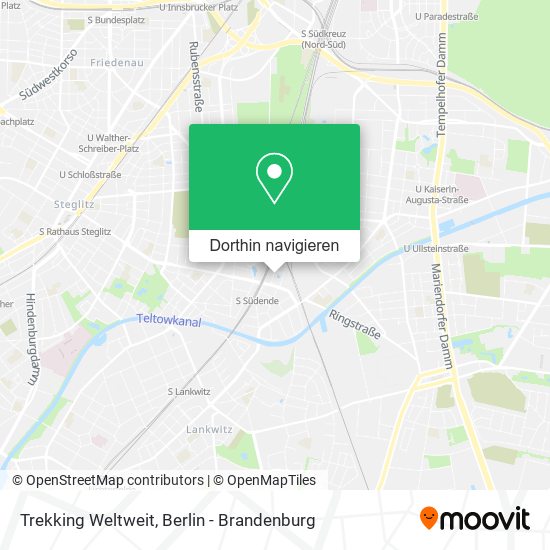 Trekking Weltweit Karte
