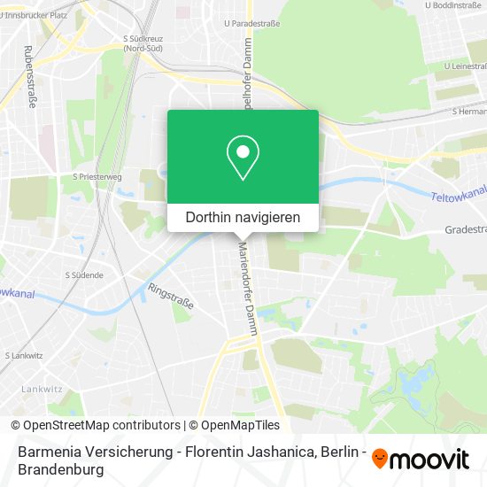 Barmenia Versicherung - Florentin Jashanica Karte