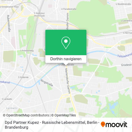 Dpd Partner Kupez - Russische Lebensmittel Karte