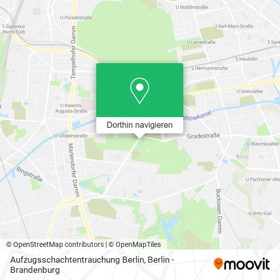 Aufzugsschachtentrauchung Berlin Karte