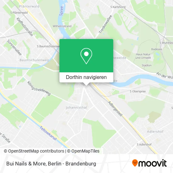 Bui Nails & More Karte