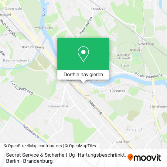 Secret Service & Sicherheit Ug- Haftungsbeschränkt Karte